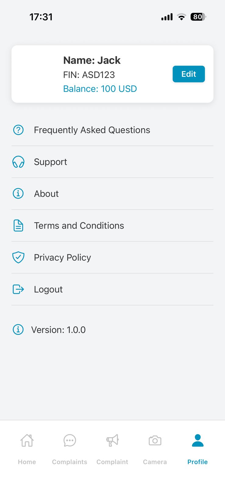 E-Complaint Mobile App - Image 4